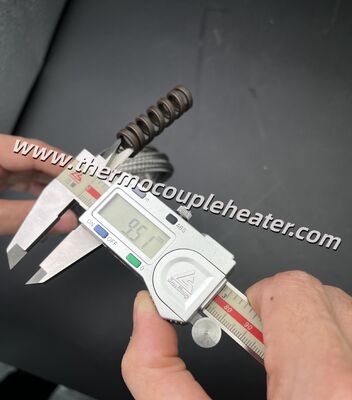 Ultra-Compact Minitubular Coil Heater ID9.5mm Section 3.2x1.8mm For Limited Spaces