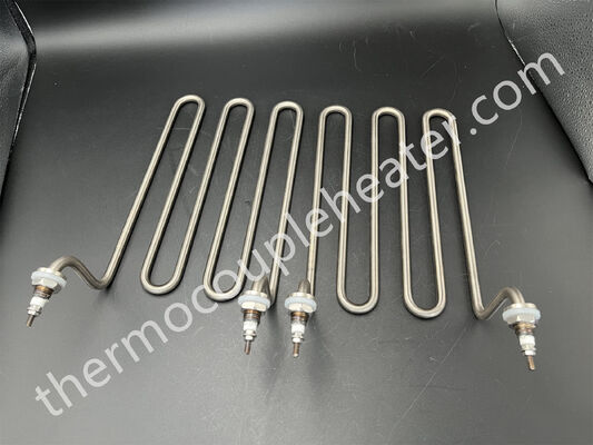 Elemento de calefacción eléctrico de tipo M suministrado a medida Tubo de calefacción de acero inoxidable AC220V 380V Elemento de calefacción tubular