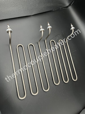Elemento de calefacción eléctrico de tipo M suministrado a medida Tubo de calefacción de acero inoxidable AC220V 380V Elemento de calefacción tubular