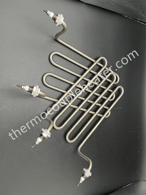Elemento de calefacción eléctrico de tipo M suministrado a medida Tubo de calefacción de acero inoxidable AC220V 380V Elemento de calefacción tubular