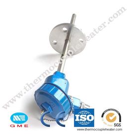 Asamblea K y tipo sensor de temperatura de J de la IDT del termopar con el reborde para el uso industrial