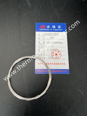 Cables de termoparejo desnudos de platino de alta calidad tipo S, R con metal noble