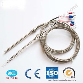 Sensor de termopar acicular de la temperatura Pt100 de la manija de la IDT para el grado 300c
