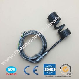 Calentador de bobina de la primavera con la boca del molde del termopar, elemento de calefacción eléctrico