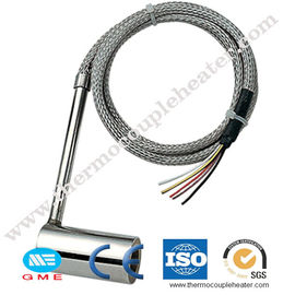 Tipo calentador de la primavera de bobina caliente del corredor con la trenza del acero inoxidable del cordón del termopar el 1M de K