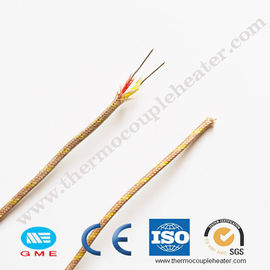 Cable térmico del termopar K J para el cable de alta temperatura de la remuneración