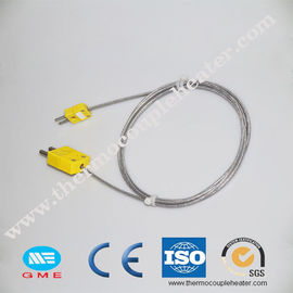 K mecanografía con proteger el cable de la remuneración del alambre de la IDT del termopar para el uso industrial