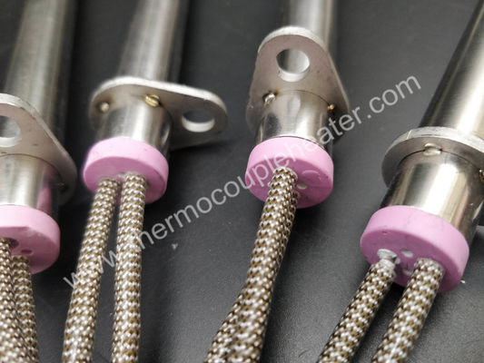 calentadores del cartucho 100W/cm2 con el sello de cerámica del casquillo