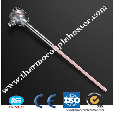 Tipo termopar del rodio del platino de S B R con el tubo de cerámica de la punta de prueba de la protección