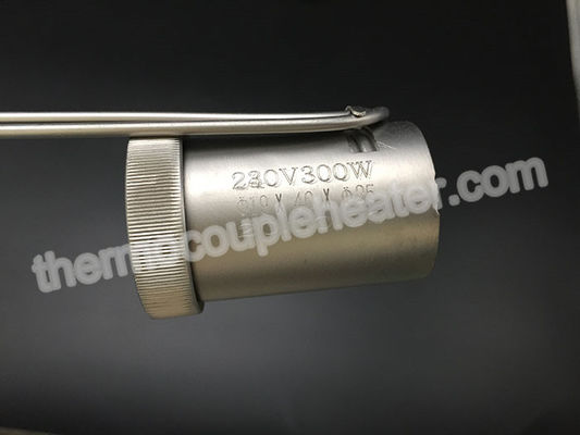 El casquillo atornillado de acero inoxidable Hotlock arrolla los calentadores con la base espiral de cobre amarillo