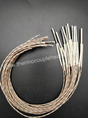 Calentadores de acero inoxidables del cartucho de la envoltura 50W/CM2 4x25m m