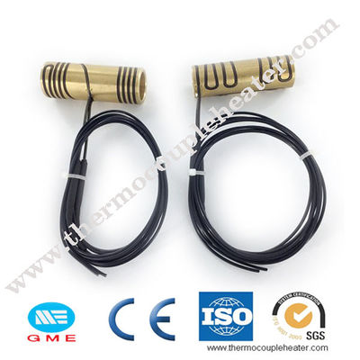 El sistema caliente del corredor clavó la bobina de cobre amarillo Heater With Thermocouple