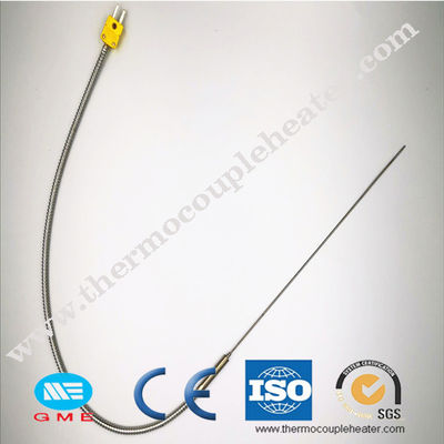 Tipo termopar acorazado de K del cable del MI con el alambre de la extensión de los 2m