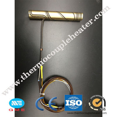 Calentador de banda de cobre amarillo de la boca de la bobina de la primavera caliente del corredor de la máquina de humo