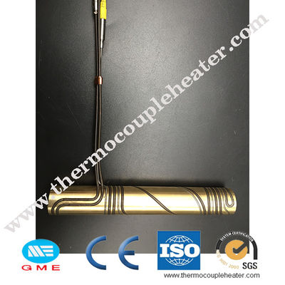 Calentador de banda de cobre amarillo de la boca de la bobina de la primavera caliente del corredor de la máquina de humo