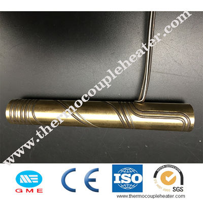 Calentador de banda de cobre amarillo de la boca de la bobina de la primavera caliente del corredor de la máquina de humo