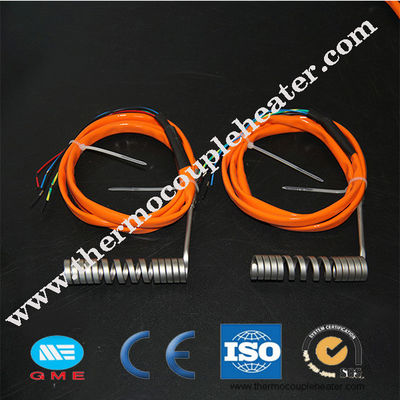 Bobina de cobre amarillo Heater With Stainless Steel Sheath de la boca de Enail 230V del corredor caliente