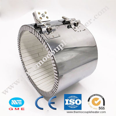 Niquele la identificación de cerámica 25m m de los calentadores de banda de la envoltura para el extrusor eléctrico