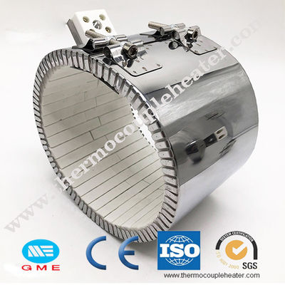 Niquele la identificación de cerámica 25m m de los calentadores de banda de la envoltura para el extrusor eléctrico