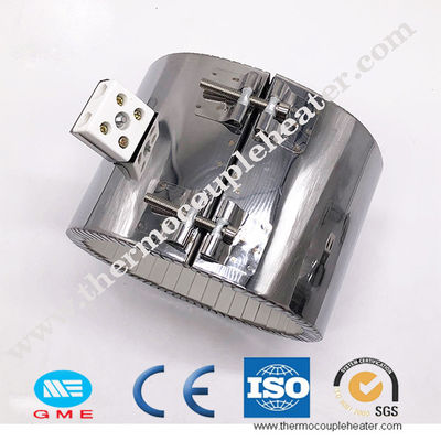 Niquele la identificación de cerámica 25m m de los calentadores de banda de la envoltura para el extrusor eléctrico