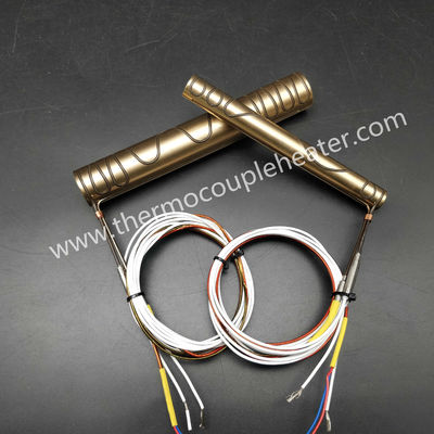 El buje fino clava la bobina de cobre amarillo Heater For Small Installation Space