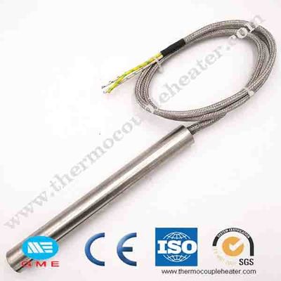Cartucho Heater With Screw Threaded Fitting de la inmersión del aislamiento del MgO