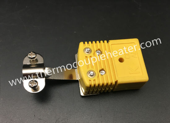 Conector de termopar estándar del circuito de la IDT de 2 Pin con la abrazadera de alambre de acero