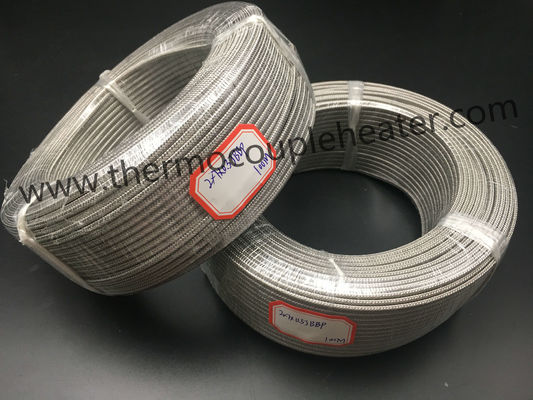 Cable de extensión de termopar del aislamiento de la fibra de vidrio 32AWG