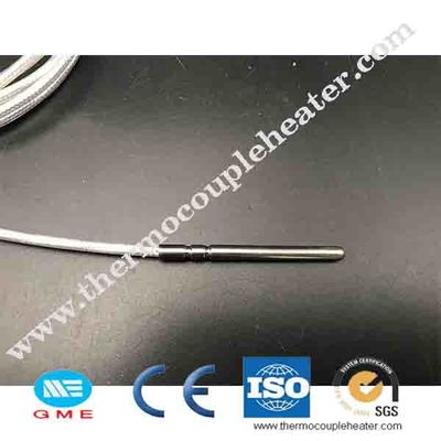 Sensor de temperatura del termopar del alambre IP68 3 PT100