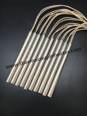 calentadores de acero inoxidables IP65 del cartucho de la envoltura 100W/cm2