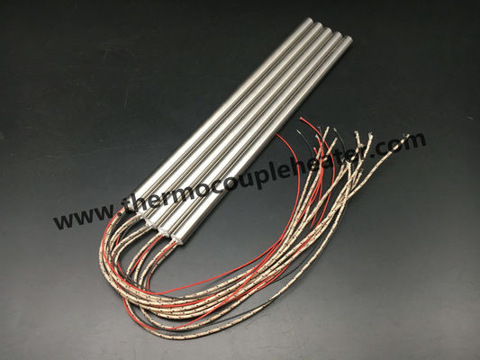 Calentadores internamente conectados del cartucho de la envoltura de los SS con el termopar incorporado de K
