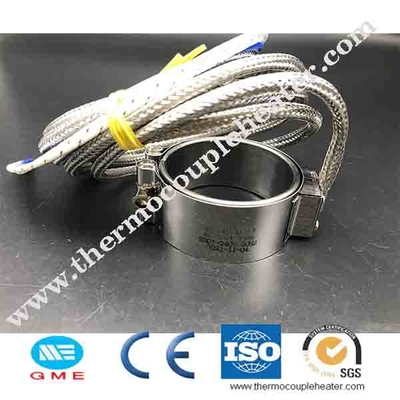 Envoltura de acero inoxidable eléctrica Mica Band Heater For Extruder