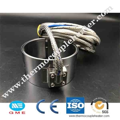 Envoltura de acero inoxidable eléctrica Mica Band Heater For Extruder