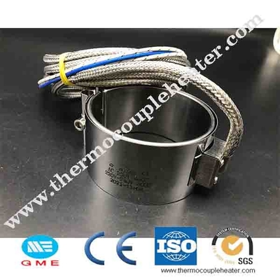 Envoltura de acero inoxidable eléctrica Mica Band Heater For Extruder