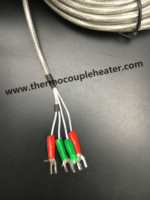 El termopar del sensor de temperatura del gas de escape mecanografía el alambre del duplex 4 de K
