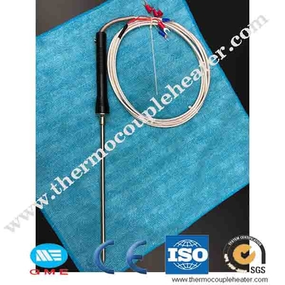 Sensor de temperatura portátil de la IDT PT100 con el extremo acentuado