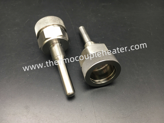 Tubo protector del sensor de temperatura de Thermowell del termopar del final que trabaja a máquina
