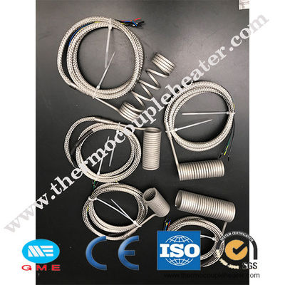 Calentador de bobina caliente del corredor de la primavera eléctrica con el termopar