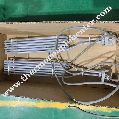 El elemento de calefacción tubular de la corrosión anti cubrió Ptfe para la industria de electrochapado