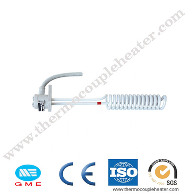 El elemento de calefacción tubular de la corrosión anti cubrió Ptfe para la industria de electrochapado