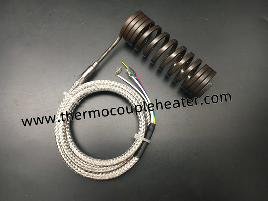Espiral caliente Heater With Built In Thermocouple J del sistema del corredor