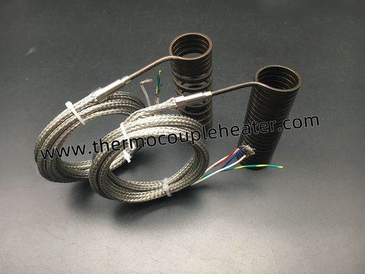 Espiral caliente Heater With Built In Thermocouple J del sistema del corredor