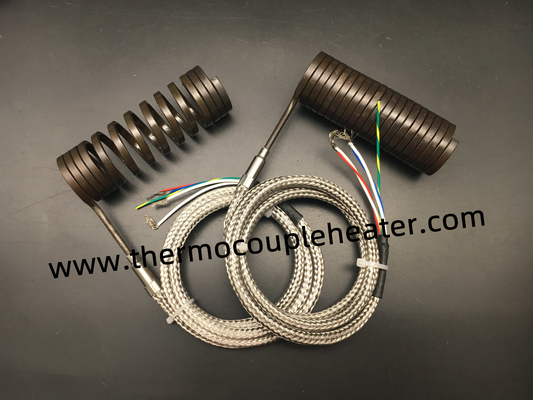 Espiral caliente Heater With Built In Thermocouple J del sistema del corredor