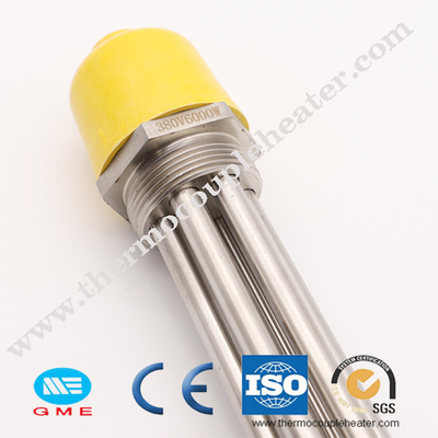 Inmersión eléctrica industrial Heater Heating Element del tornillo del agua de la bobina 3000 vatios