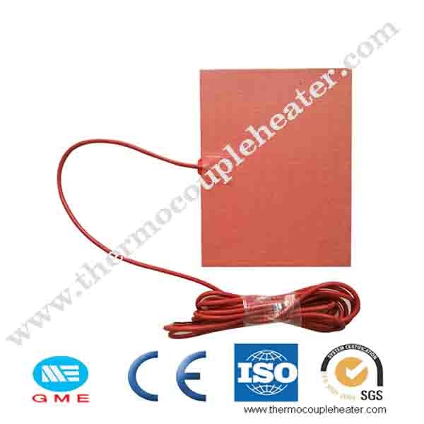 12V Silicone Rubber Flexible Heater With MgO Insulation