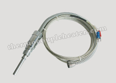 Termopar plástico del estilo del perno de la boca de los extrusores con el tipo K J de la calibración