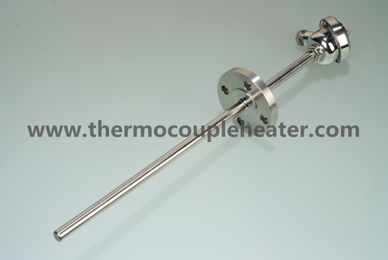 IDT PT100 del termopar del sensor de temperatura con el reborde Thermowell