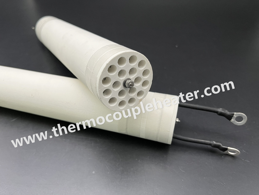 Elementos de calefacción de cerámica cilíndricos de cerámica de Bobbin Heater para la calefacción por aire