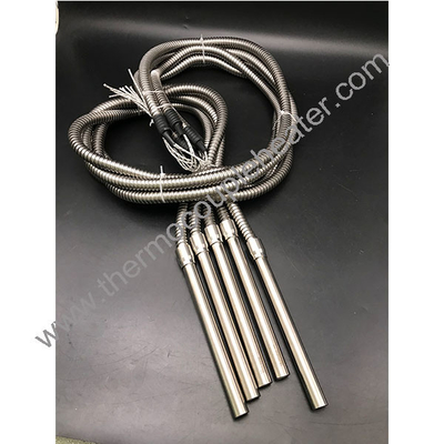 Cartucho de acero inoxidable de alta densidad elemento de calefacción nuevo cartucho automático calefactor cable blindado