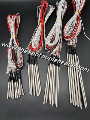 Calentadores de cartucho con termoparejo incorporado para el control de temperatura industrial